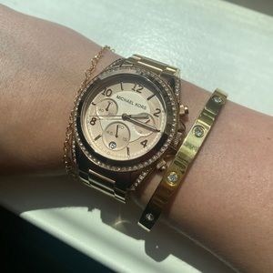 MICHAEL KORS RITZ GOLD-TONE WATCH!!